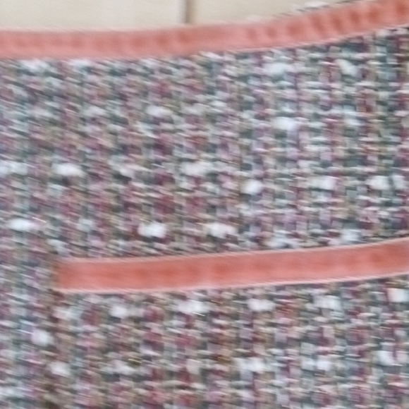 Chic Tweed A-Line Skirt in Brown and Cream - Picture 10 of 16